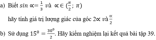 Giải Toán 10 nâng cao | Giải bài tập Toán lớp 10 nâng cao