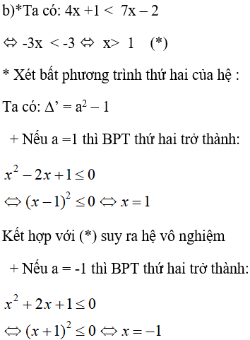 Giải Toán 10 nâng cao | Giải bài tập Toán lớp 10 nâng cao