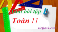 Toán 11 sách mới (giải SGK, Chuyên đề, SBT, ... hay nhất)