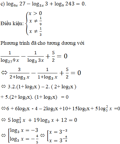 Giải Toán 12 nâng cao | Giải bài tập Toán lớp 12 nâng cao