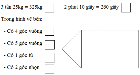 Giải Toán 4 VNEN Bài 31: Em đã học được những gì? | Hay nhất Giải bài tập Toán 4 VNEN