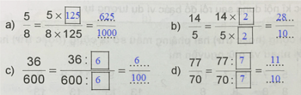 Giải Toán 5 VNEN Bài 3: Phân số thập phân