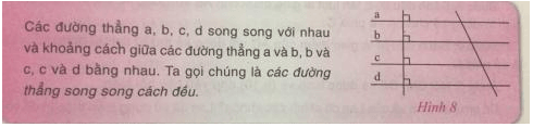 Giải Toán 8 VNEN Bài 1: Đường thẳng song song với một đường thẳng cho trước | Giải bài tập Toán 8 VNEN hay nhất