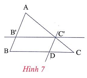 Giải Toán 8 VNEN Bài 1: Tỉ số của hai đoạn thẳng. Định lí Ta-lét trong tam giác | Giải bài tập Toán 8 VNEN hay nhất