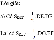 Giải Toán 8 VNEN Bài 2: Diện tích hình tam giác | Giải bài tập Toán 8 VNEN hay nhất