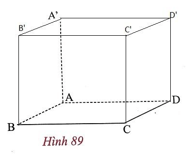 Giải Toán 8 VNEN Bài 3: Hình lăng trụ đứng. Diện tích xung quanh của hình lăng trụ đứng. | Giải bài tập Toán 8 VNEN hay nhất