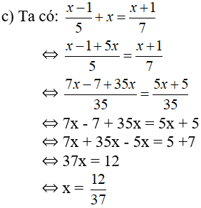 Giải Toán 8 VNEN Bài 3: Một số phương trình đưa được về dạng phương trình ax + b = 0 | Giải bài tập Toán 8 VNEN hay nhất