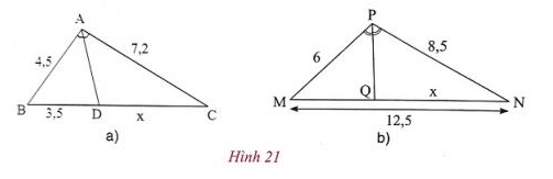 Giải Toán 8 VNEN Bài 3: Tính chất đường phân giác trong tam giác | Giải bài tập Toán 8 VNEN hay nhất