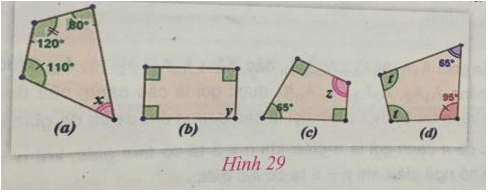 Giải Toán 8 VNEN Bài 3: Tứ giác | Giải bài tập Toán 8 VNEN hay nhất