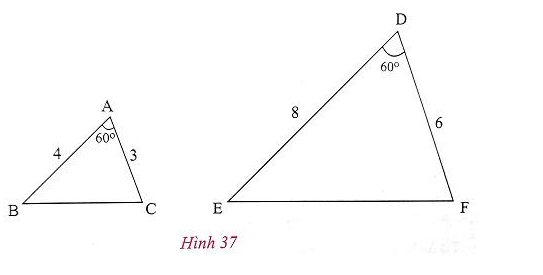 Giải Toán 8 VNEN Bài 6: Trường hợp đồng dạng thứ hai | Giải bài tập Toán 8 VNEN hay nhất