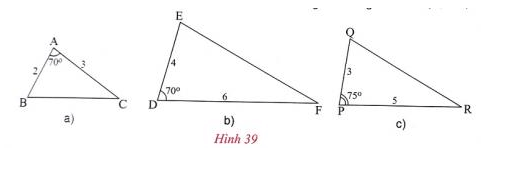 Giải Toán 8 VNEN Bài 6: Trường hợp đồng dạng thứ hai | Giải bài tập Toán 8 VNEN hay nhất