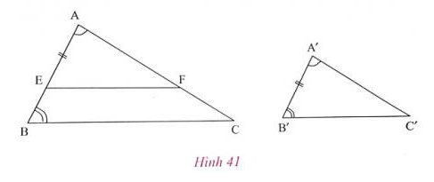 Giải Toán 8 VNEN Bài 7: Trường hợp đồng dạng thứ ba | Giải bài tập Toán 8 VNEN hay nhất