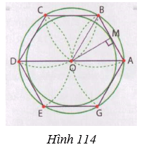 Giải Toán 9 VNEN Bài 10: Đường tròn ngoại tiếp - Đường tròn nội tiếp | Hay nhất Giải bài tập Toán 9