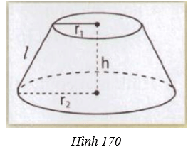 Giải Toán 9 VNEN Bài 2: Hình nón - Hình nón cụt - Diện tích xung quanh và thể tích hình nón, hình nón cụt | Hay nhất Giải bài tập Toán 9