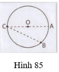 Giải Toán 9 VNEN Bài 2: Quan hệ giữa đường kính và dây cung của đường tròn | Hay nhất Giải bài tập Toán 9