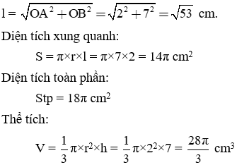 Giải Toán 9 VNEN Bài 4: Luyện tập Hình trụ - Hình nón - Hình cầu | Hay nhất Giải bài tập Toán 9