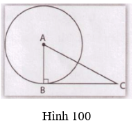 Giải Toán 9 VNEN Bài 4: Vị trí tương đối của đường thẳng và đường tròn. Tiếp tuyến của đường tròn | Hay nhất Giải bài tập Toán 9