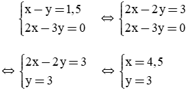Giải Toán 9 VNEN Bài 5: Giải toán bằng cách lập hệ phương trình | Hay nhất Giải bài tập Toán 9