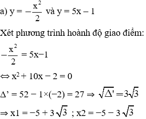 Giải Toán 9 VNEN Bài 5: Luyện tập | Hay nhất Giải bài tập Toán 9