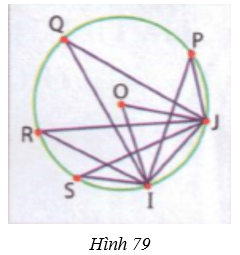 Giải Toán 9 VNEN Bài 7: Luyện tập về góc nội tiếp - góc tạo bởi tia tiếp tuyến và dây cung - góc có đỉnh ở bên trong hay bên ngoài đường tròn | Hay nhất Giải bài tập Toán 9