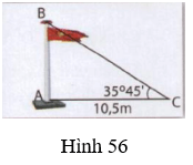 Giải Toán 9 VNEN Bài 7: Ứng dụng thực tế các tỉ số lượng giác của góc nhọn | Hay nhất Giải bài tập Toán 9