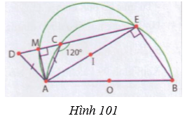 Giải Toán 9 VNEN Bài 9: Luyện tập về cung chứa góc và tứ giác nội tiếp đường tròn | Hay nhất Giải bài tập Toán 9