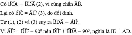 Giải Toán 9 VNEN Bài 9: Luyện tập về cung chứa góc và tứ giác nội tiếp đường tròn | Hay nhất Giải bài tập Toán 9