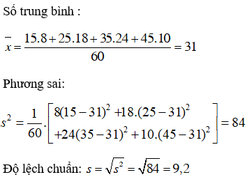 Giải bài 1 trang 128 SGK Đại Số 10 | Giải toán lớp 10