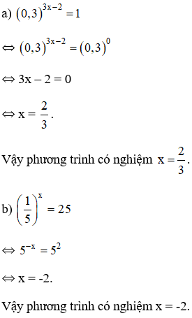 Giải bài 1 trang 84 sgk Giải tích 12 | Để học tốt Toán 12