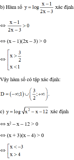 Giải bài 4 trang 90 sgk Giải tích 12 | Để học tốt Toán 12