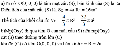 Giải bài 6 trang 100 sgk Hình học 12 | Để học tốt Toán 12