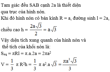 Giải bài 6 trang 39 sgk Hình học 12 | Để học tốt Toán 12