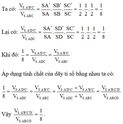 Giải bài 7 trang 28 sgk Hình học 12 | Để học tốt Toán 12