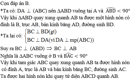 Giải bài 7 trang 52 sgk Hình học 12 | Để học tốt Toán 12