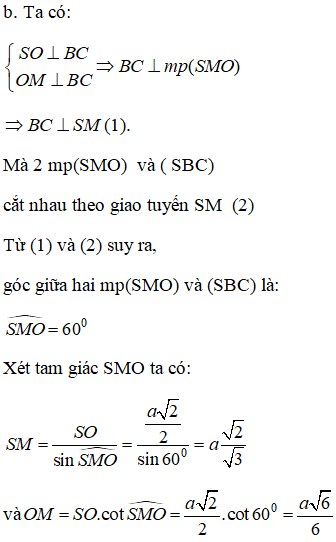 Giải bài 9 trang 40 sgk Hình học 12 | Để học tốt Toán 12