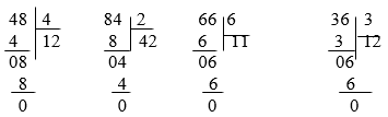 Tính 48 chia 4, 84 chia 2 | Để học tốt Toán 3