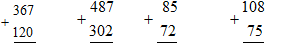 Tính 367 + 120, 487 + 302 | Để học tốt Toán 3