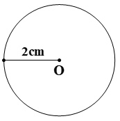 Em hãy vẽ hình tròn có Tâm O, bán kính 2cm trang 111 sgk Toán 3 | Để học tốt Toán 3