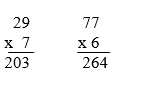 Tính 12 x 6, 14 x 7 | Để học tốt Toán 3