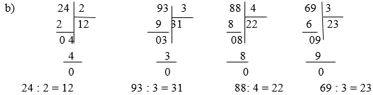 Tính 15 x 7, 30 x 6, 28 x 7, 42 x 5 | Để học tốt Toán 3