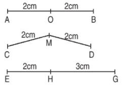 Câu nào đúng, câu nào sai, O là trung điểm của đoạn thẳng AB | Để học tốt Toán 3