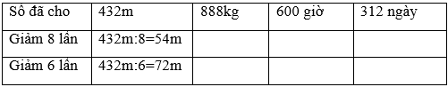 Viết (theo mẫu) trang 72 sgk Toán 3 | Để học tốt Toán 3