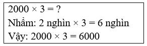 Tính nhẩm trang 113 sgk Toán 3 | Để học tốt Toán 3