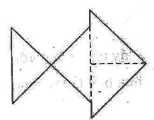 Xếp 4 hình tam giác thành hình con cá (xem hình vẽ) trang 4 sgk Toán 3 | Để học tốt Toán 3