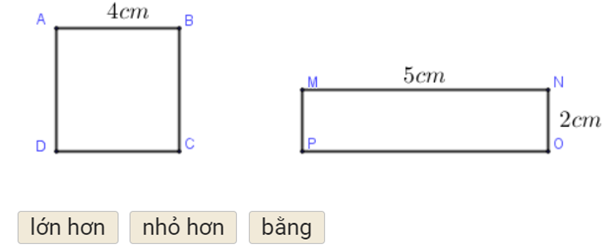 Bài tập Diện tích hình vuôngToán lớp 3 có lời giải