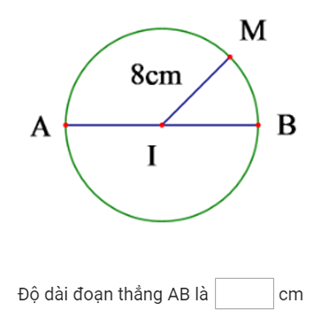 Bài tập Hình tròn, tâm, đường kính, bán kính Toán lớp 3 có lời giải