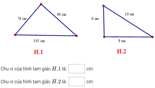 Bài tập Ôn tập về hình học (chương 1) Toán lớp 3 có lời giải