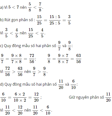 Toán lớp 4 trang 122 Luyện tập