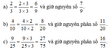 Toán lớp 4 trang 116, 117 Quy đồng mẫu số các phân số (tiếp theo)