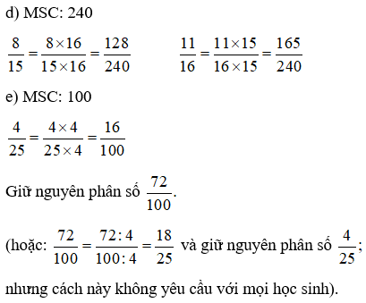 Giải Toán lớp 4 trang 116 (sách mới) | Kết nối tri thức, Cánh diều